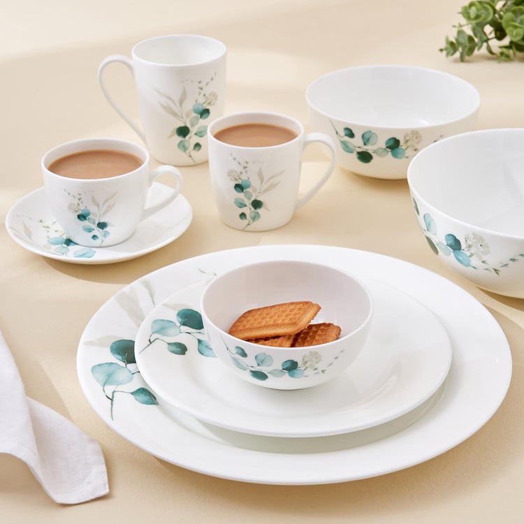 Lucas Bone China Printed Cup and Saucer - 210ml