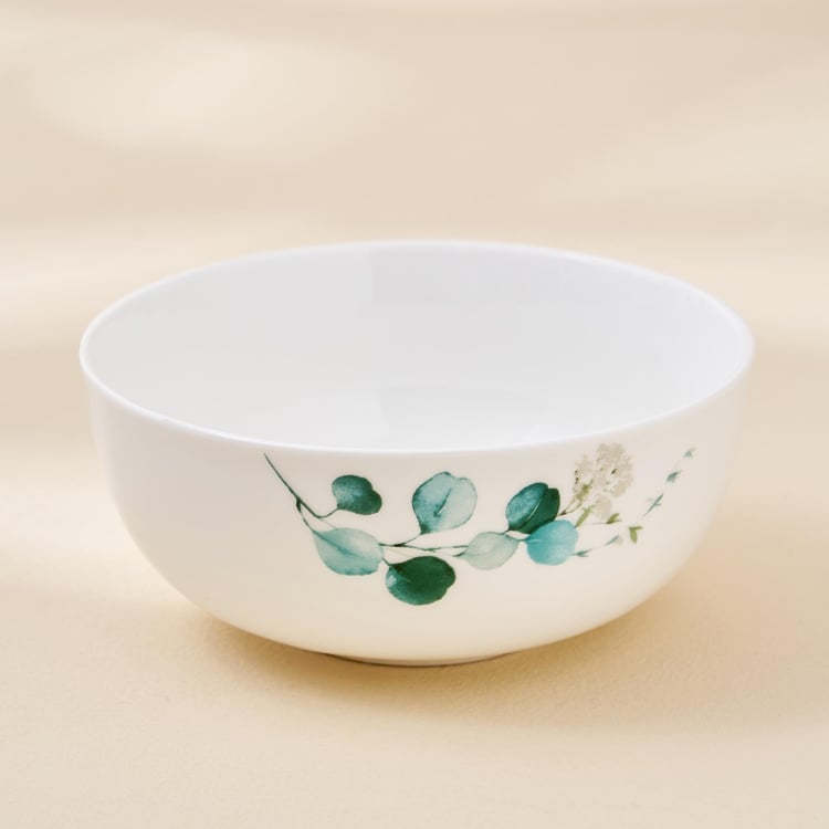 Lucas Bone China Printed Cereal Bowl - 600ml