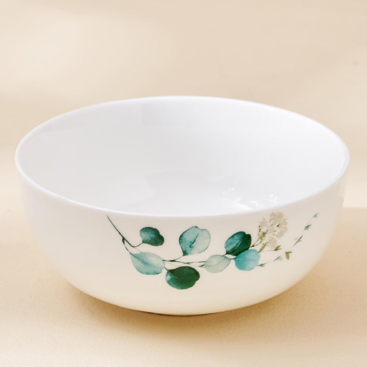 Lucas Bone China Printed Cereal Bowl - 600ml