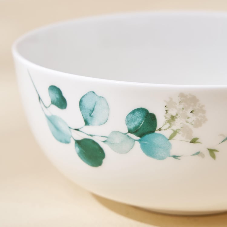 Lucas Bone China Printed Cereal Bowl - 600ml