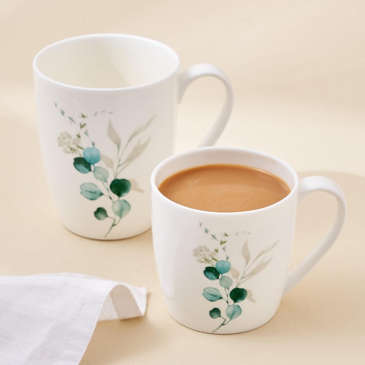 Lucas Bone China Printed Mug - 340ml