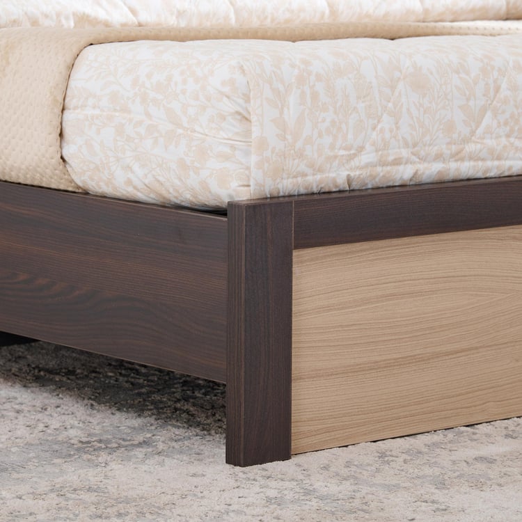 Helios Lawrence King Bed - Brown