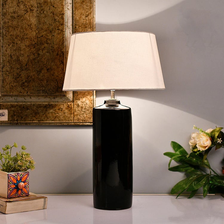 HOMESAKE Ceramic Set of 2 Table Lamps