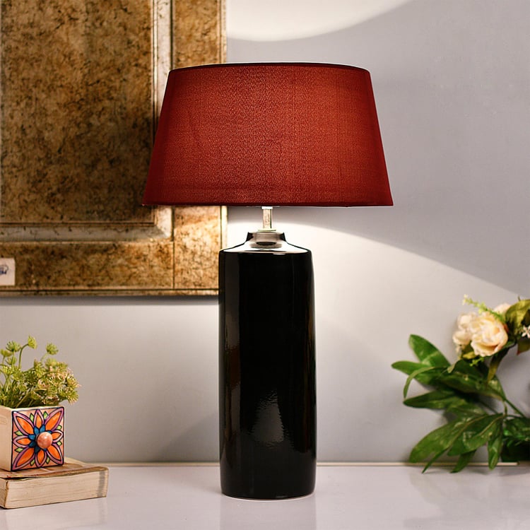 HOMESAKE Ceramic Set of 2 Table Lamps