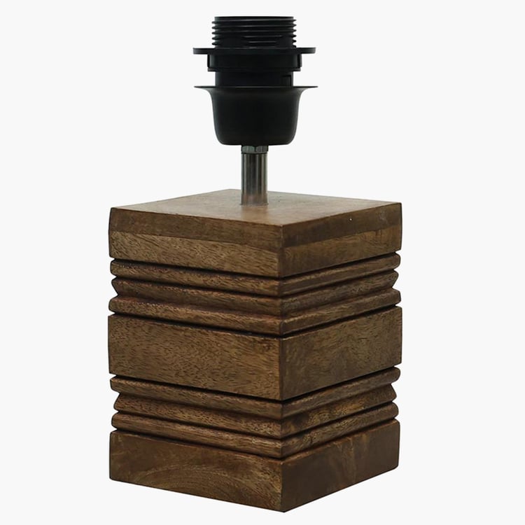 HOMESAKE Wooden Table Lamp