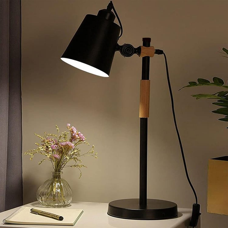 HOMESAKE Metal Table Lamp