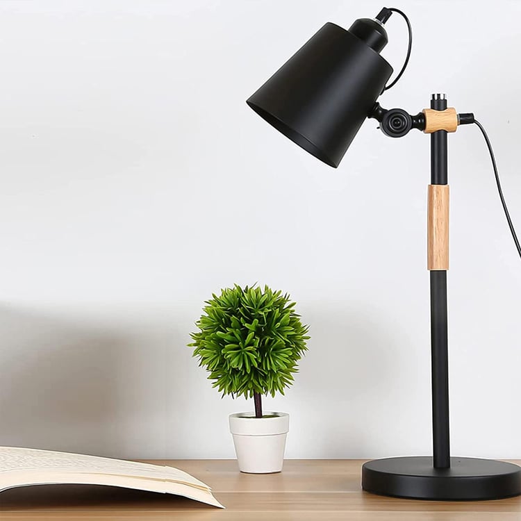 HOMESAKE Metal Table Lamp