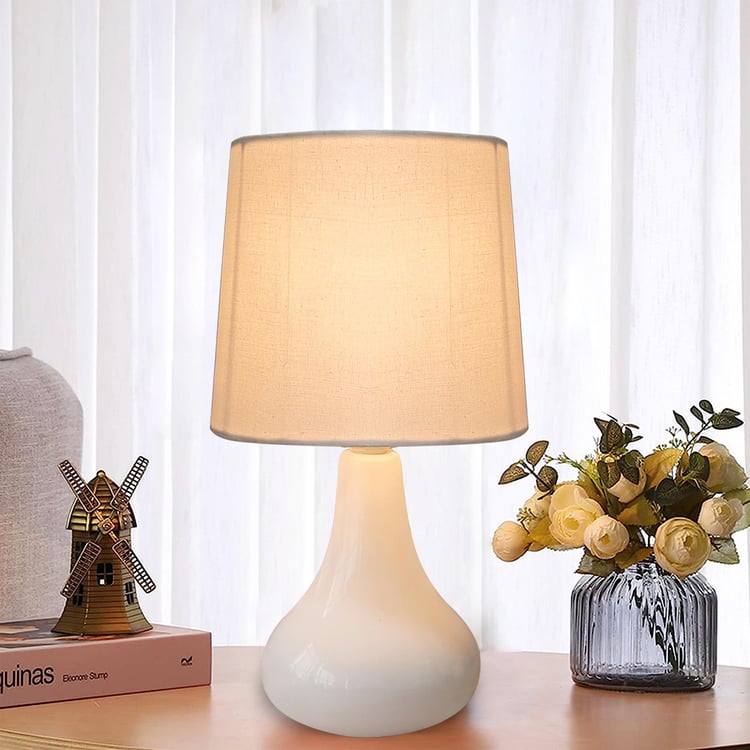 HOMESAKE Ceramic Table Lamp