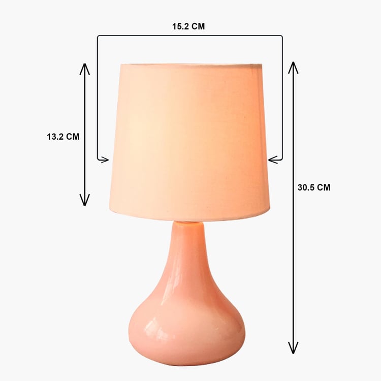 HOMESAKE Ceramic Table Lamp