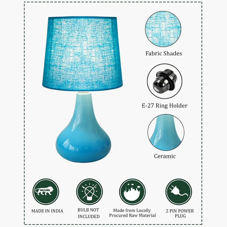 HOMESAKE Ceramic Table Lamp