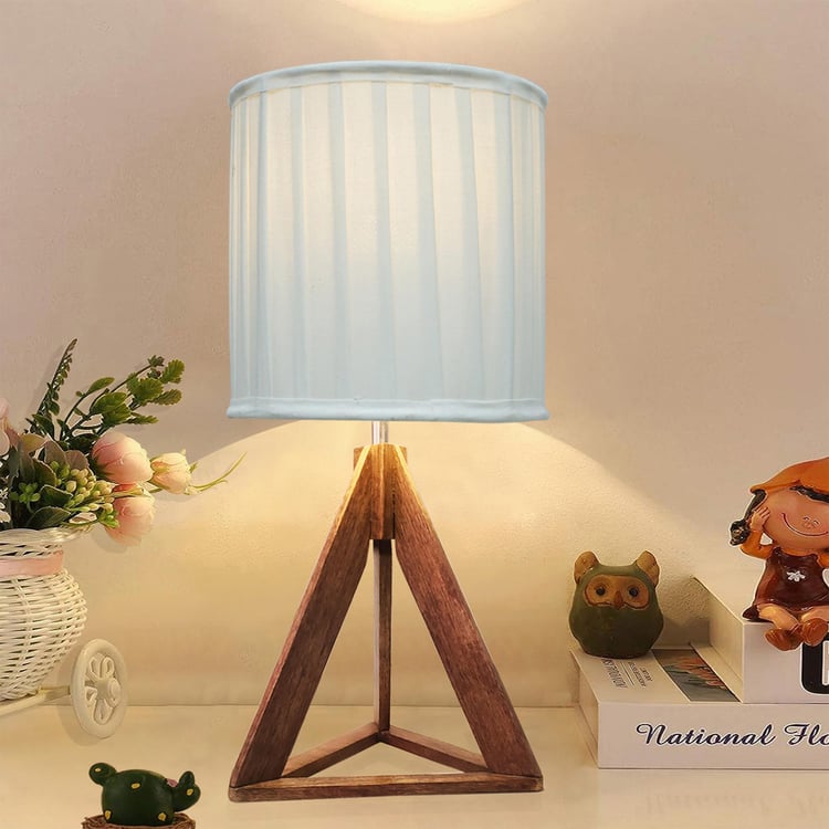 HOMESAKE Wooden Table Lamp