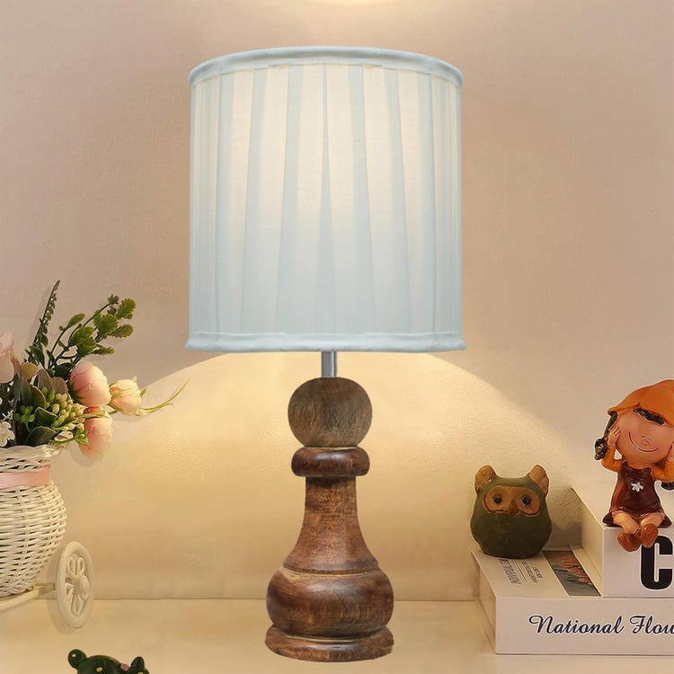 HOMESAKE Wooden Table Lamp