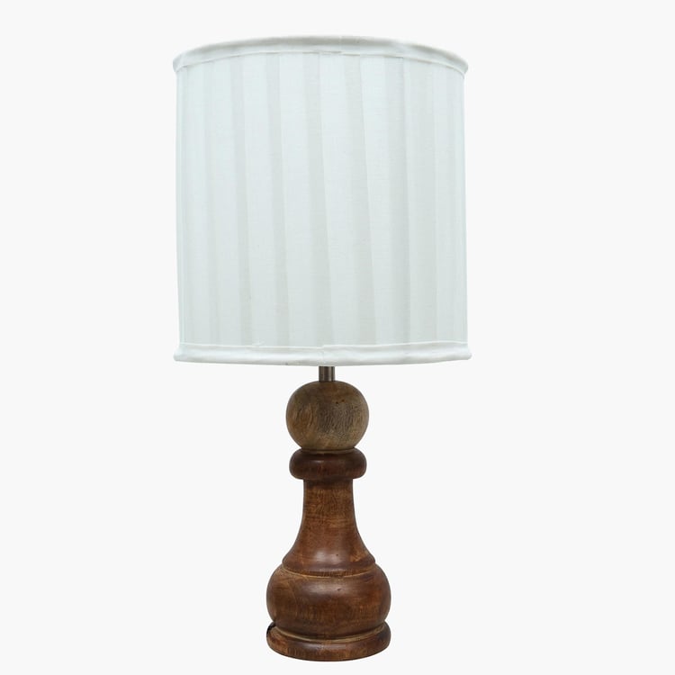 HOMESAKE Wooden Table Lamp