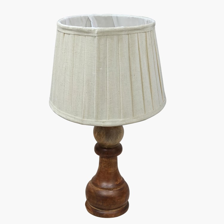 HOMESAKE Wooden Table Lamp