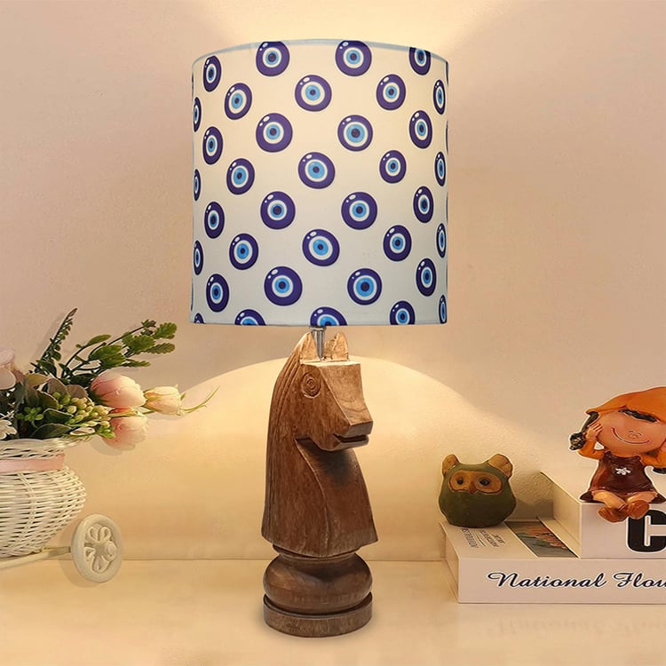 HOMESAKE Wooden Table Lamp