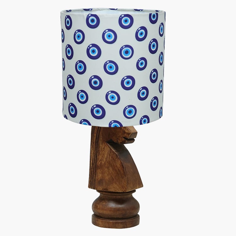 HOMESAKE Wooden Table Lamp