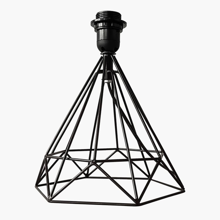 HOMESAKE Metal Farmhouse Table Lamp