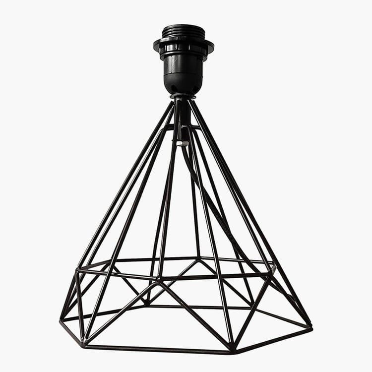 HOMESAKE Metal Farmhouse Table Lamp