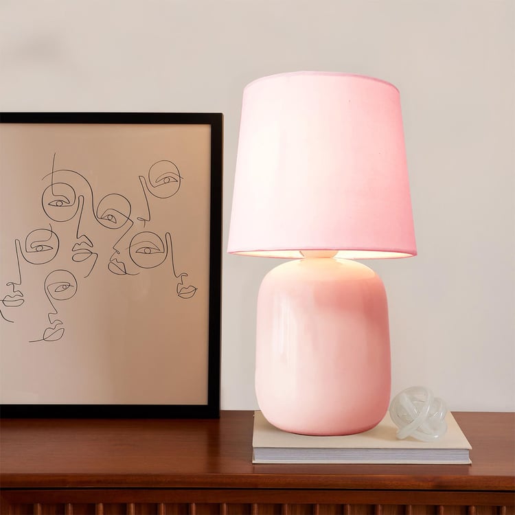 HOMESAKE Ceramic Table Lamp