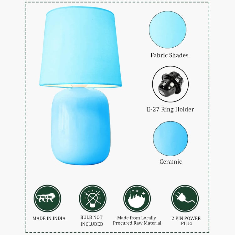 HOMESAKE Ceramic Table Lamp