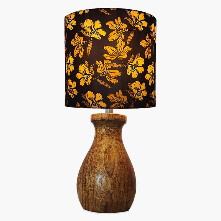 HOMESAKE Wooden Table Lamp