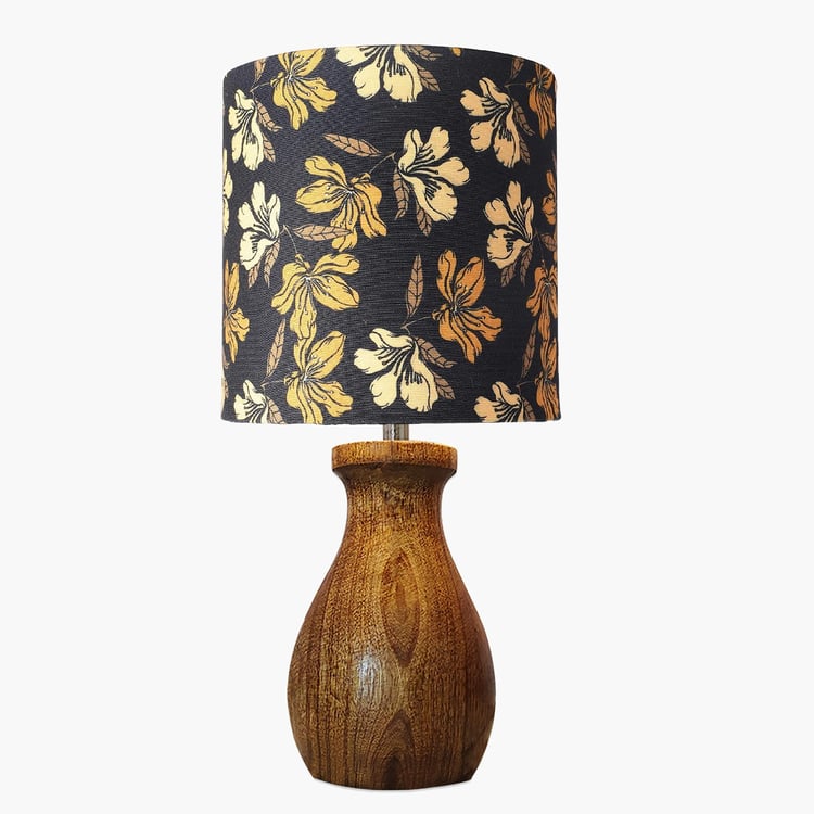 HOMESAKE Wooden Table Lamp