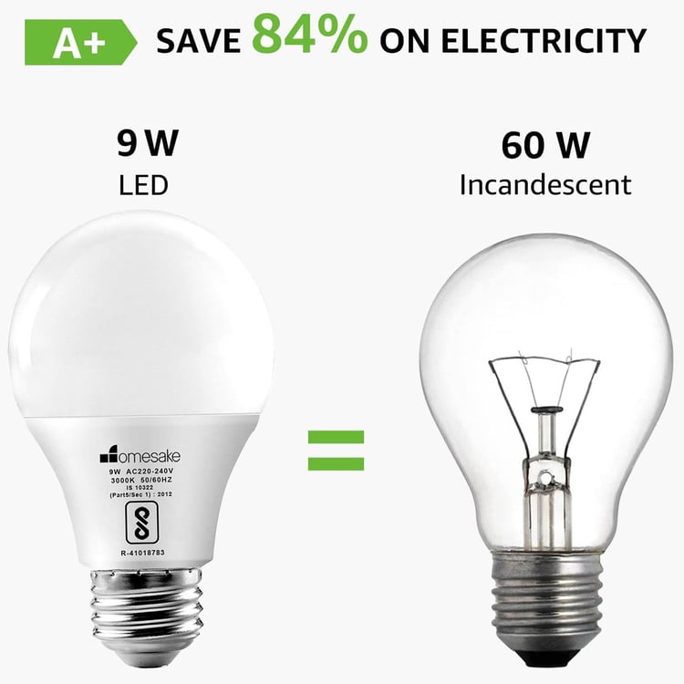 HOMESAKE Set of 2 LED Bulbs