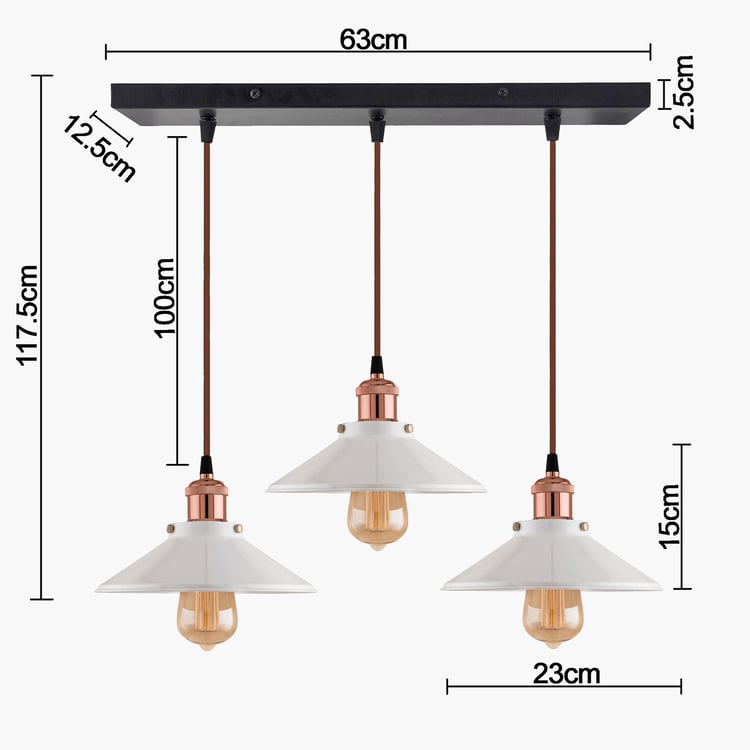 HOMESAKE Metal Cluster Ceiling Lamp