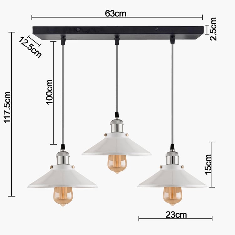 HOMESAKE Metal Cluster Ceiling Lamp