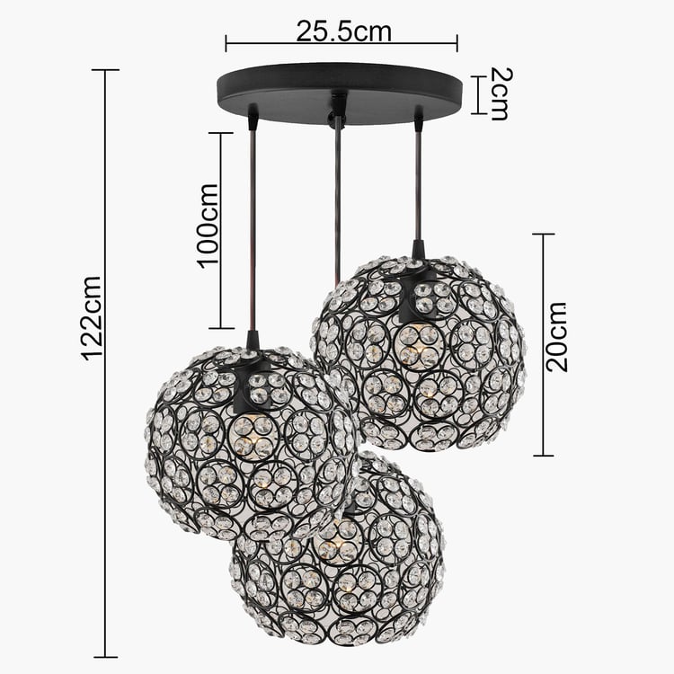 HOMESAKE Metal Cluster Ceiling Lamp