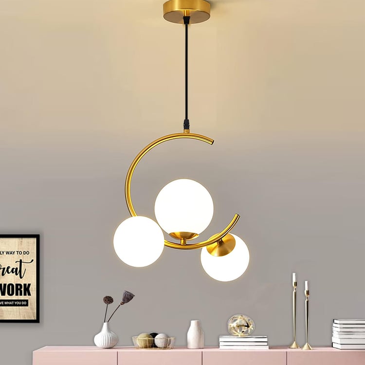 HOMESAKE Metal Cluster Ceiling Lamp