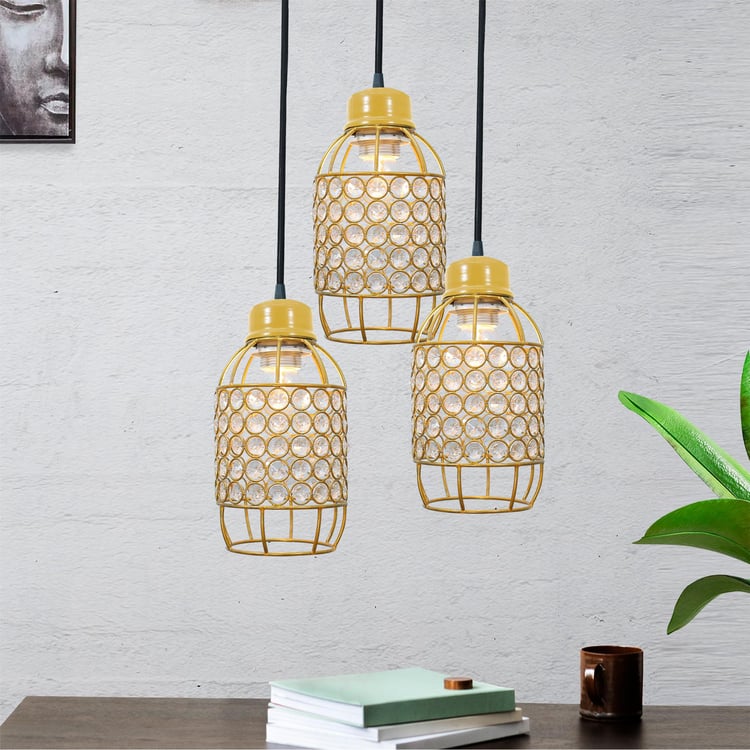 HOMESAKE Metal Cluster Ceiling Lamp