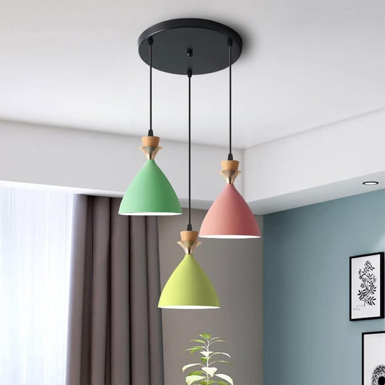 HOMESAKE Metal Cluster Ceiling Lamp