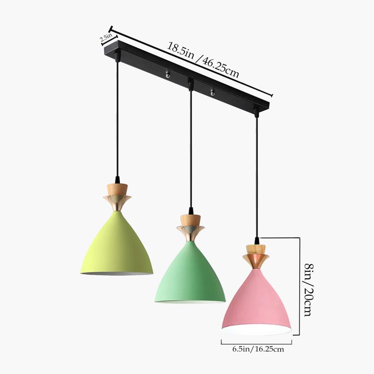 HOMESAKE Metal Pendant Ceiling Lamp