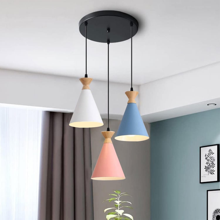 HOMESAKE Metal Cluster Ceiling Lamp