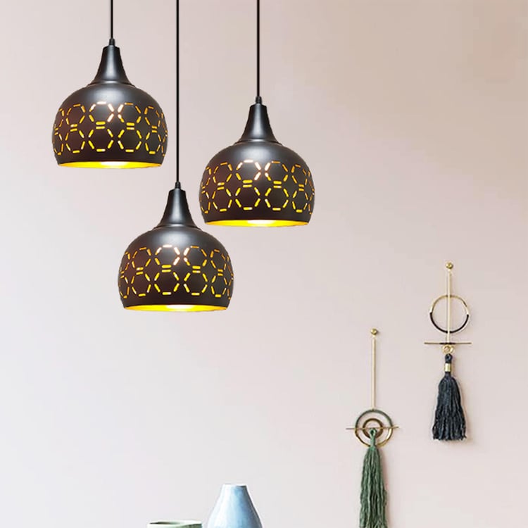 HOMESAKE Metal Cluster Ceiling Lamp