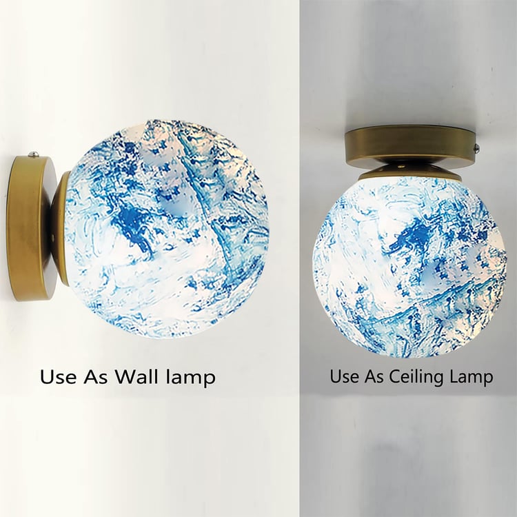 HOMESAKE Glass Ceiling lamp