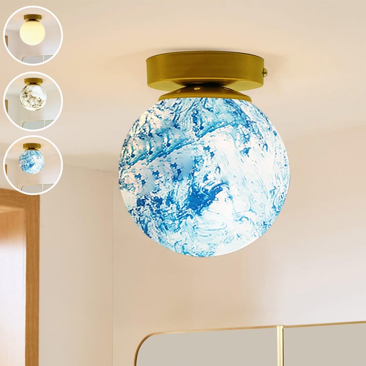 HOMESAKE Glass Ceiling lamp