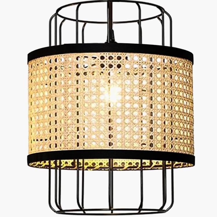 HOMESAKE Rattan Pendant Light Ceiling Lamp