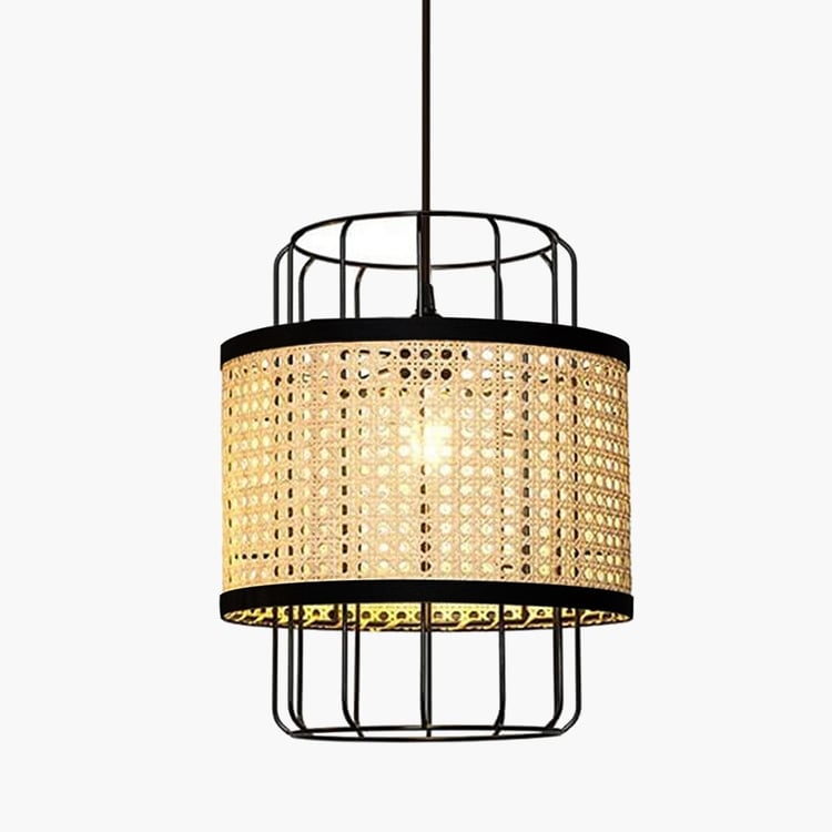 HOMESAKE Rattan Ceiling Lamp