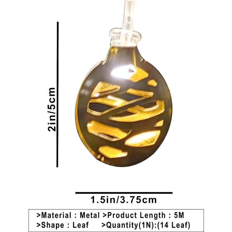 HOMESAKE Metal String Light