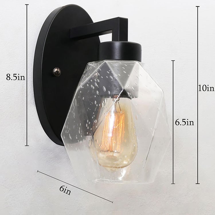 HOMESAKE Glass Wall Lamp