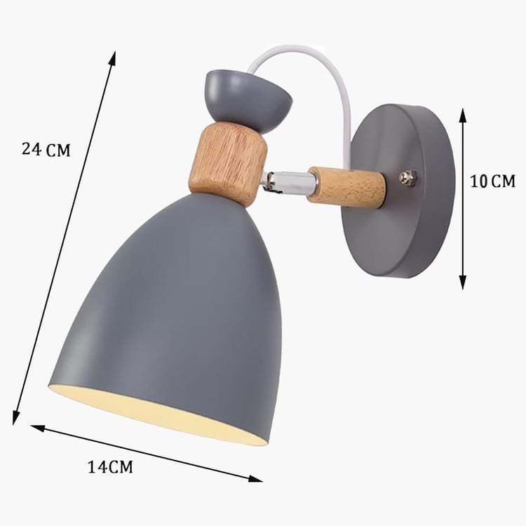 HOMESAKE Metal Wall Lamp