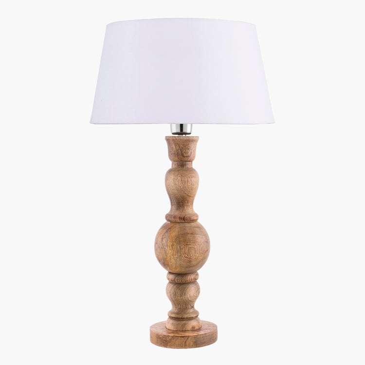 HOMESAKE Wooden Table Lamp