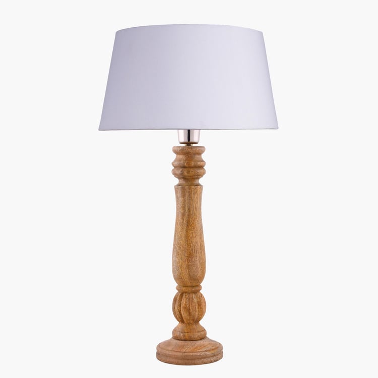 HOMESAKE Wooden Table Lamp