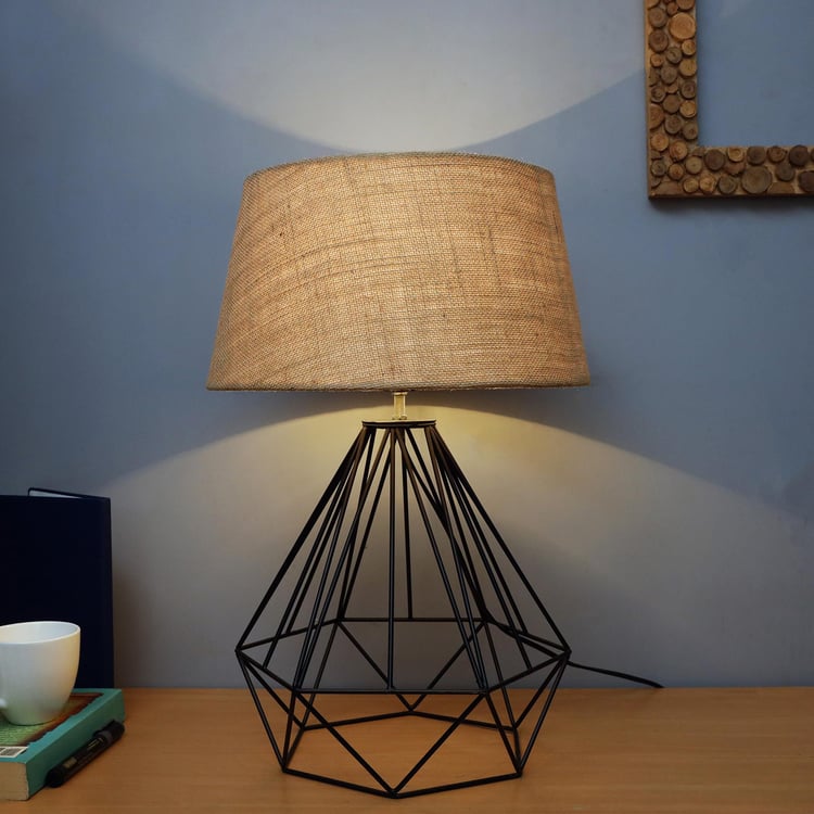 HOMESAKE Metal Table Lamp