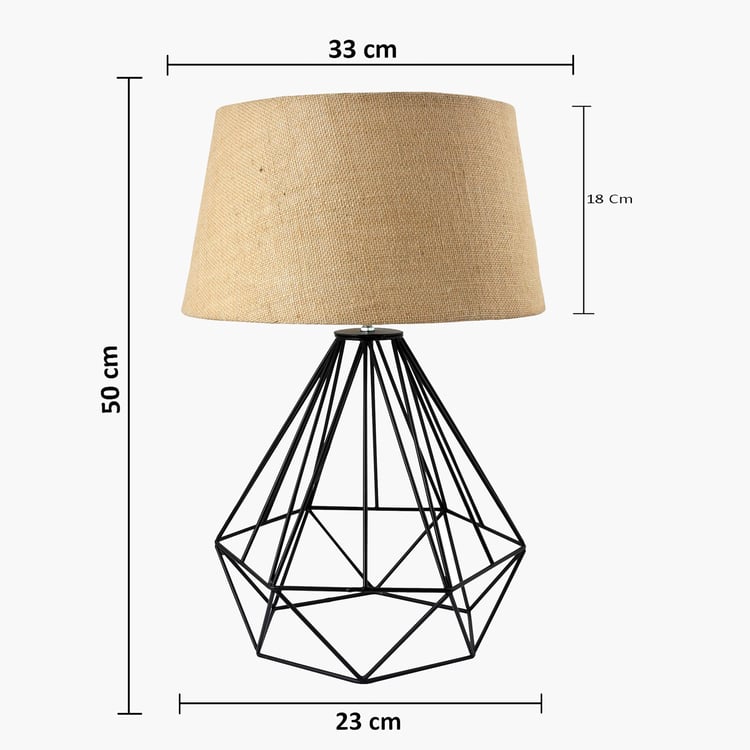 HOMESAKE Metal Table Lamp