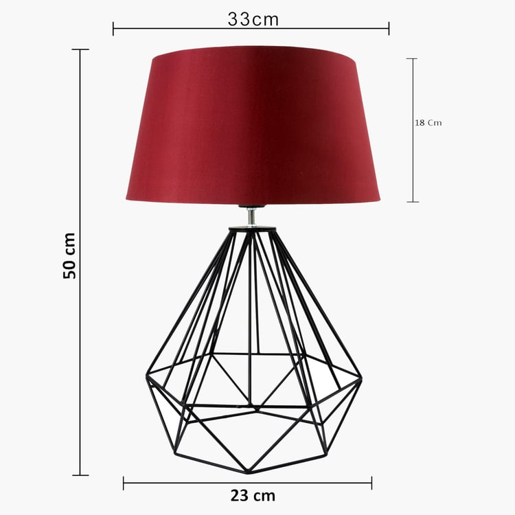 HOMESAKE Metal Table Lamp