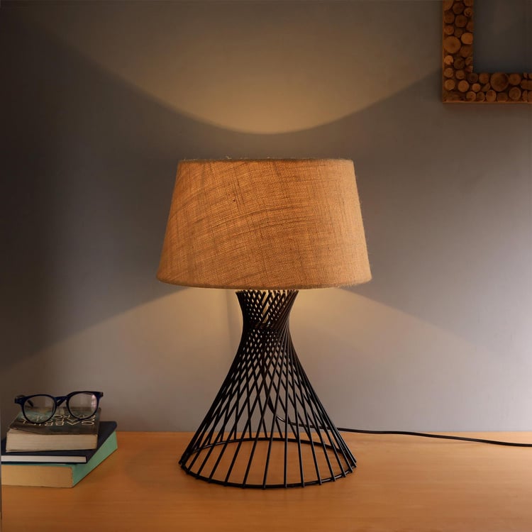 HOMESAKE Metal Table Lamp