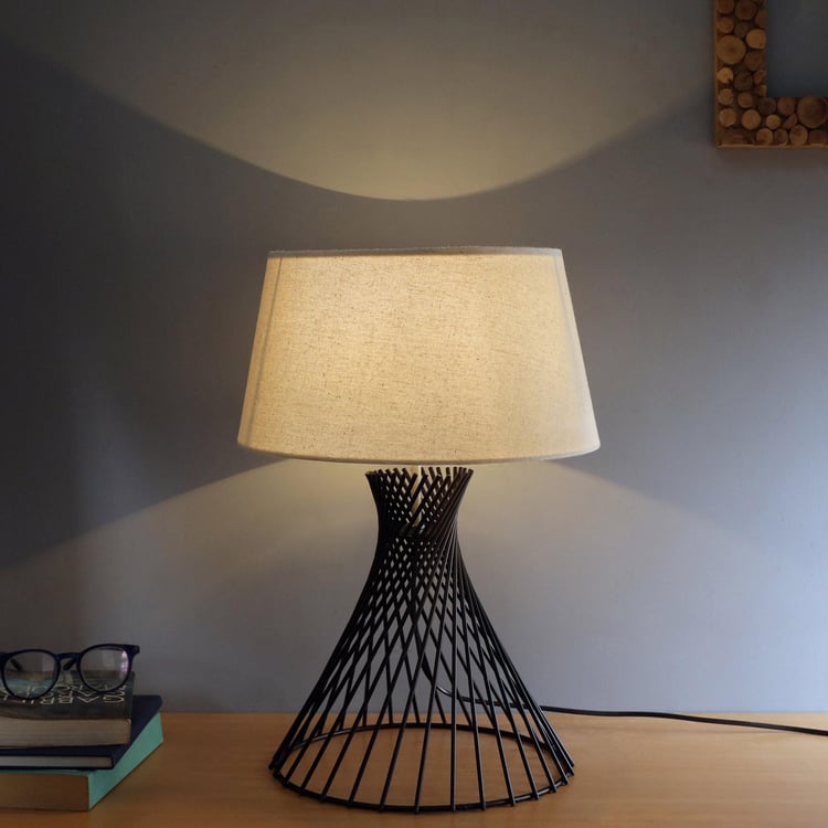 HOMESAKE Metal Table Lamp